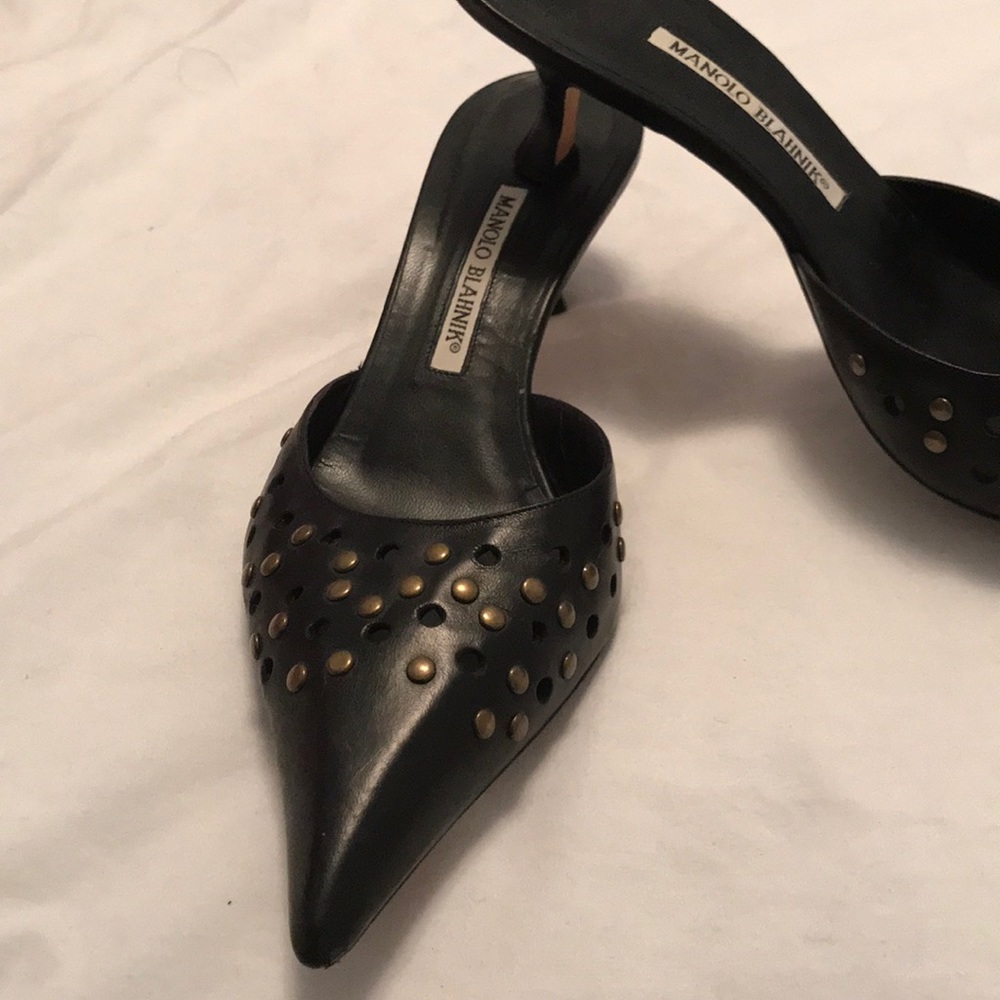 Manolo Blahnik mules! Excellent condition! - Picture 2 of 6